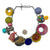 Colorful 'Stone' Statement Necklace - Pistachios