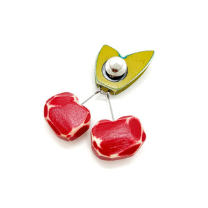 Cherry Baby Brooch