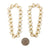 Gold Floral Wreath Dangle