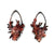 Pink Floral Earrings