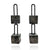 Double Cube Bar Drops-Earrings-Sandra Salaices-Pistachios