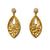 Floral and Pave Earrings-Earrings-Bernd Wolf-Pistachios