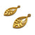 Floral and Pave Earrings-Earrings-Bernd Wolf-Pistachios