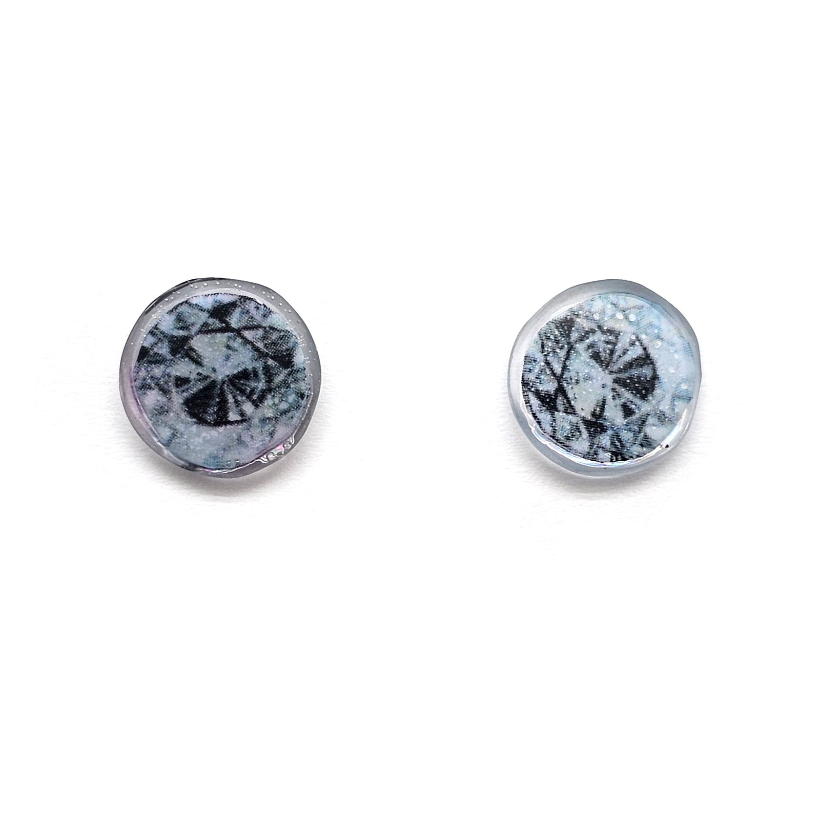 Illustrated Diamond Studs