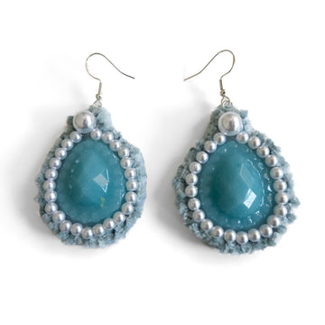 Isabelle Busnel - Blue Earrings