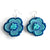 Isabelle Busnel - Blue Flower Earrings-Earrings-Precious Collective-Pistachios