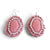 Isabelle Busnel - Pink Earrings-Earrings-Precious Collective-Pistachios