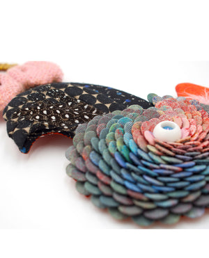 Isabelle Mariana - Bird Oddity II Brooch-Pins-Precious Collective-Pistachios