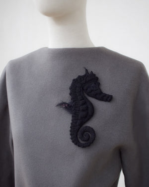 Isabelle Mariana - My Beautiful White Horse Brooch-Pins-Precious Collective-Pistachios