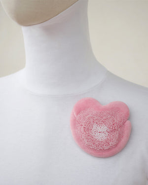 Isabelle Mariana - Without Saying a Word III Brooch-Pins-Precious Collective-Pistachios