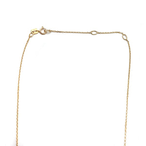 J Initial Gold Pendant-Necklaces-Manuela Carl-Pistachios