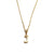 J Initial Gold Pendant-Necklaces-Manuela Carl-Pistachios