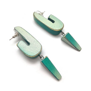 Jinx Earrings-Earrings-Morgan Hill-Pistachios