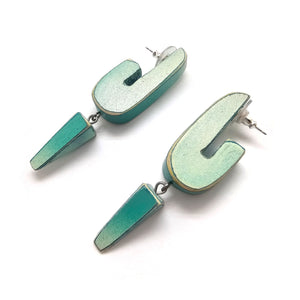 Jinx Earrings-Earrings-Morgan Hill-Pistachios