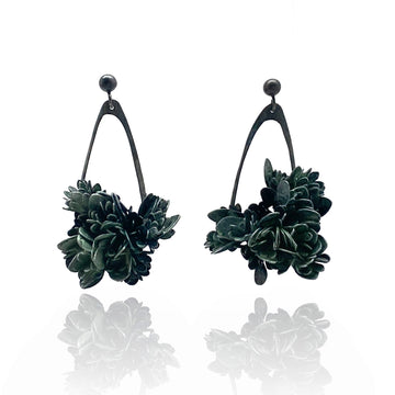 Jointed Floral Earrings