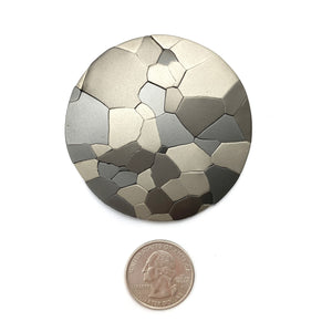 Joshua Kosker - Non-noble Disc Brooch-Pins-Precious Collective-Pistachios