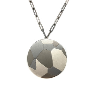Joshua Kosker - Non-noble Round Pendant-Necklaces-Precious Collective-Pistachios