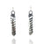 Karen Karon - "Tiny Scale Braid Earrings"-Earrings-Earrings Galore-Pistachios