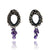 Kinetic Amethyst Earrings-Earrings-So Young Park-Pistachios