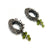 Kinetic Green Onyx Earrings-Earrings-So Young Park-Pistachios