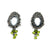 Kinetic Green Onyx Earrings-Earrings-So Young Park-Pistachios