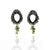 Kinetic Green Onyx Earrings-Earrings-So Young Park-Pistachios