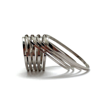Kinetic Silver Stacked Ring