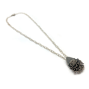 Kinetic Teardrop Pendant-Necklaces-So Young Park-Pistachios