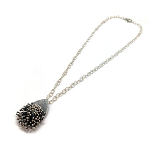 Kinetic Teardrop Pendant-Necklaces-So Young Park-Pistachios