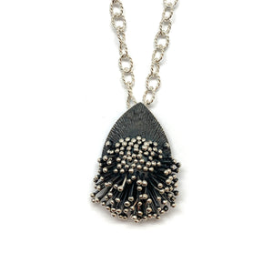Kinetic Teardrop Pendant-Necklaces-So Young Park-Pistachios