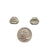 Kisses Earrings - Silver-Earrings-Aleksandra Przybysz-Pistachios