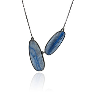 Kyanite Duo Necklace-Necklaces-Emily Rogstad-Pistachios