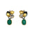 La Dame en Verte Earrings-Earrings-Judith Neugebauer-Pistachios