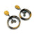 Labradorite Drop Earrings-Earrings-So Young Park-Pistachios