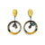 Labradorite Drop Earrings-Earrings-So Young Park-Pistachios