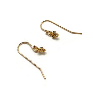 Labradorite and Blue Topaz Earrings-Earrings-Julia Cabral-Pistachios