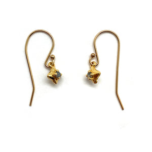 Labradorite and Gold Vermeil Earrings-Earrings-Julia Cabral-Pistachios