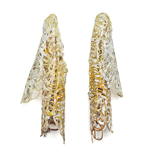 Lace Earrings-Earrings-Sofia Björkman-Pistachios