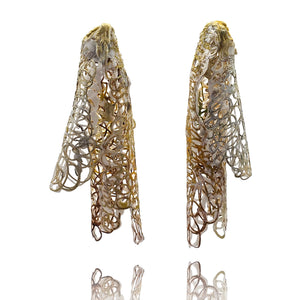 Lace Earrings-Earrings-Sofia Björkman-Pistachios