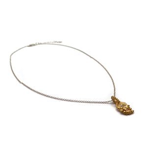 Lace and CZ Pendant-Necklaces-Anna Krol-Pistachios