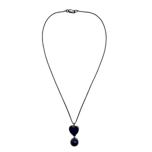 Lapis Love Pendant-Necklaces-Emily Rogstad-Pistachios