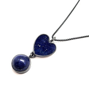 Lapis Love Pendant-Necklaces-Emily Rogstad-Pistachios