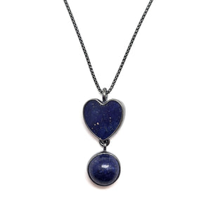 Lapis Love Pendant-Necklaces-Emily Rogstad-Pistachios