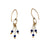 Lapis and Nylon Earrings-Earrings-Meghan Riley-Pistachios