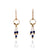 Lapis and Nylon Earrings-Earrings-Meghan Riley-Pistachios