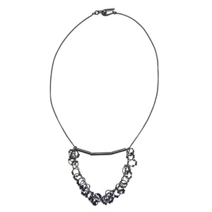 Lapis and Onyx Layered Necklace-Necklaces-Karen Gilbert-Pistachios