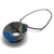 Lapis and Silver Concave Necklace-Necklaces-So Young Park-Pistachios