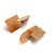 Large Axis Clip-ons - Rose Gold Vermeil-Earrings-Heather Guidero-Pistachios