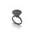 Large Circle Cone Silver Ring-Rings-Heather Guidero-Pistachios