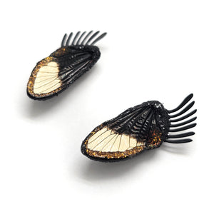 Lashes Earrings-Earrings-Märta Mattsson-Pistachios